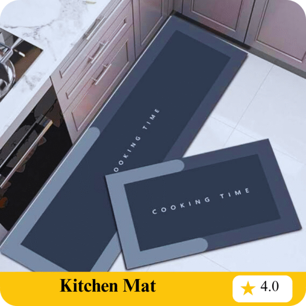 Kitchen Mats(2 Pcs), Waterproof Memory Foam Kitchen Rugs, Standing Desk Mat Floor Mats, Comfort Runner Rug Carpets for Kitchen Floor, Sink