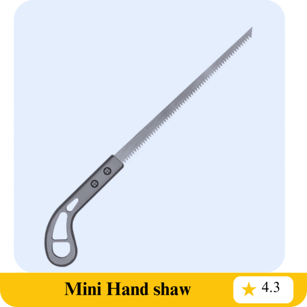 Portable Blade Hand Saw – Mini Wall Panel Rugged Woodworking Small Cutter tool Best For Camping, Gardening, Hunting | Cutting Wood, Pvc, Bone,Non-Slip Handle Design