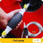 Fuel Transfer Pump Kit Tank Sucker Newest High Flow Hand Pump Portable Manual Car Bike Fuel Transfer Pump | Liquid Pipe Siphon Tool for Petrol Diesel, Water, Oil Liquid Water (1 Miter)